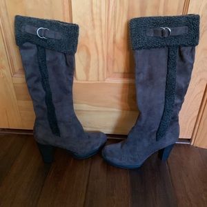 Naturalizer High Suede Boots